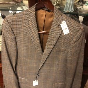 NWT Brooks Brothers Houndstooth Jacket 40R